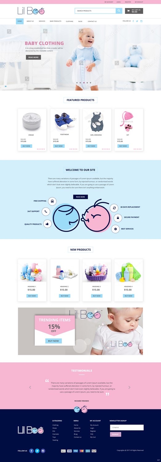 Web Design by pb for this project | Design #15881524