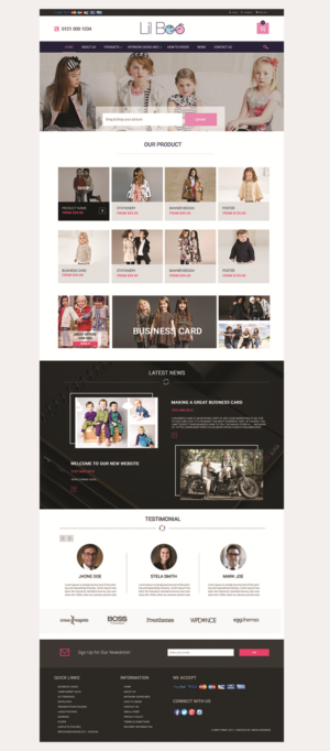 Web Design by Subhanu