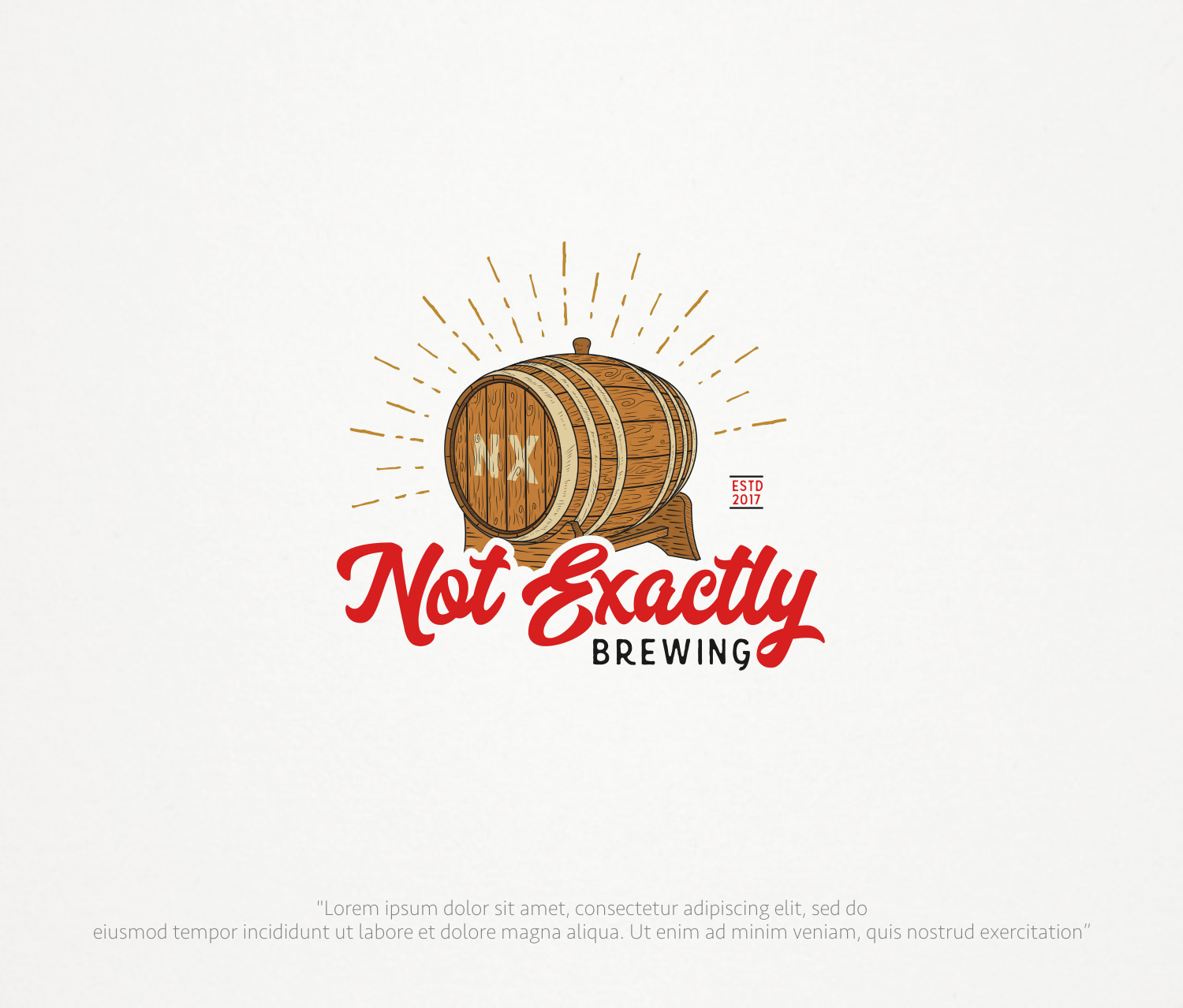 Logo Design by Ankit Bhattarai for NX brewing | Design #15941011