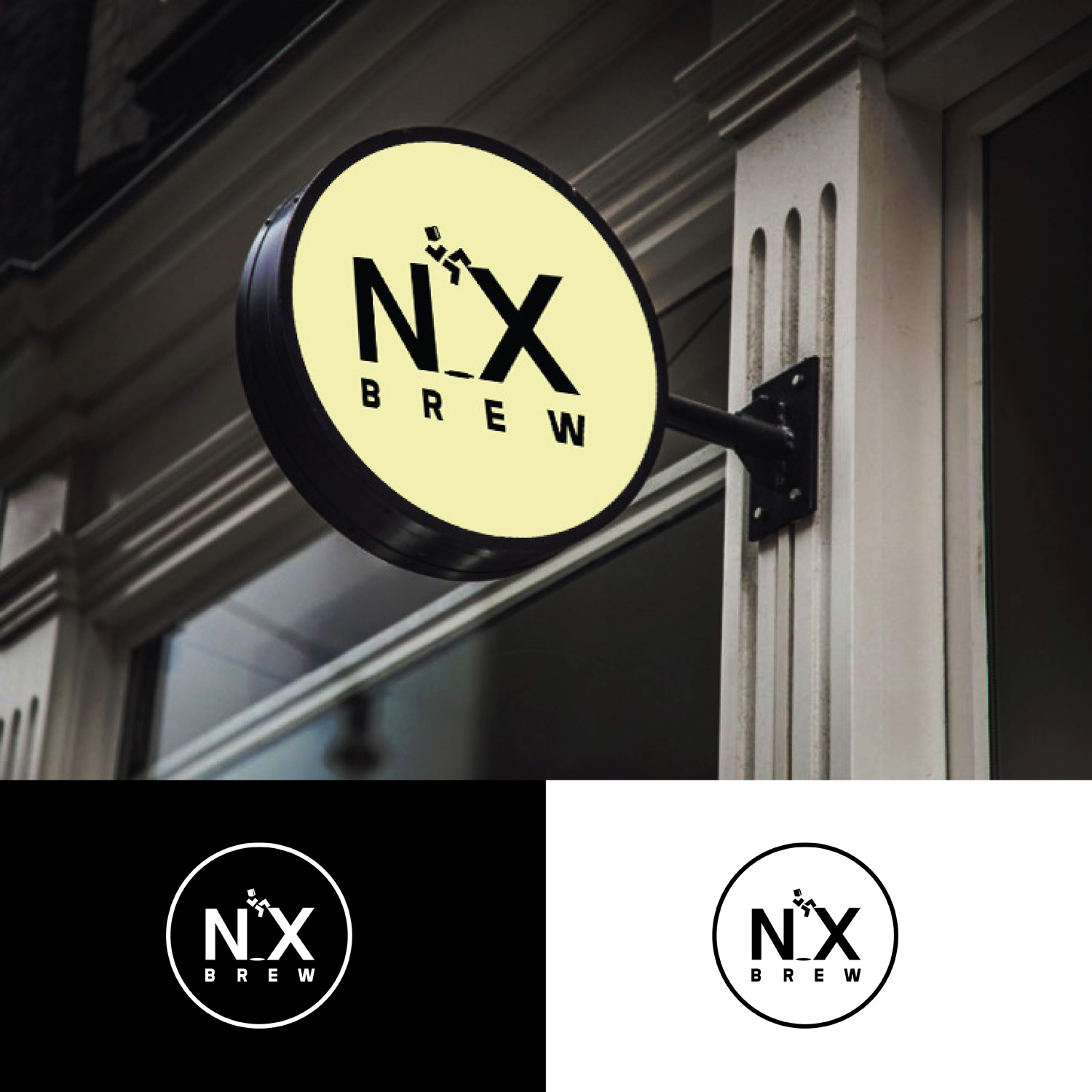 Logo Design by Kitakami for NX brewing | Design #15970498