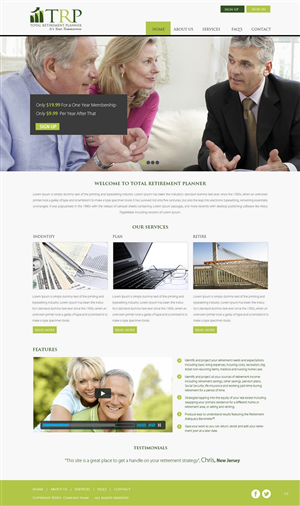 Web Design by pb for this project | Design: #2622055