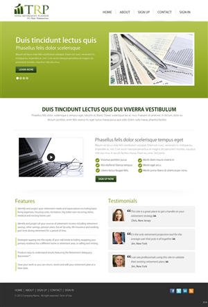 Web Design by pb for this project | Design: #2622059