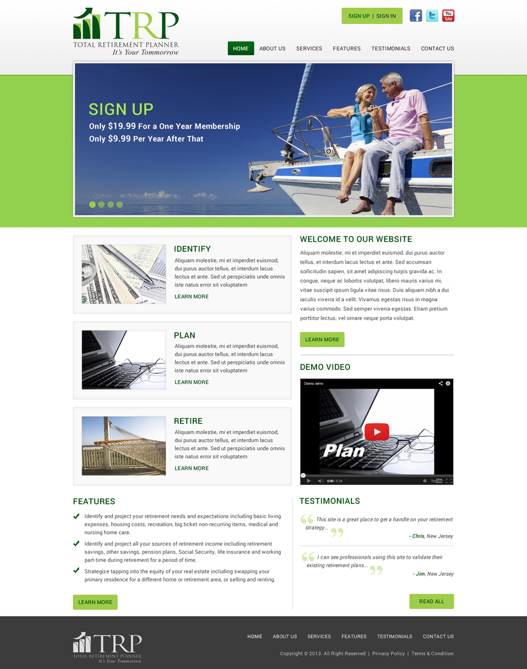 Web Design by Atom for this project | Design #2640871