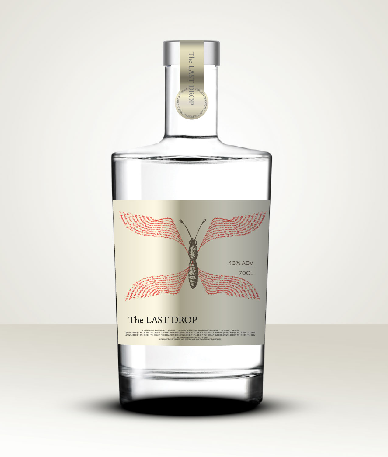 Diseño de Etiqueta por Milos Jovic para The Last Drop Gin Company | Diseño #16018159