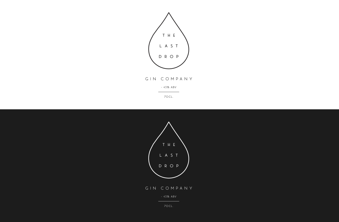 Etikett-Design von GLDesigns für The Last Drop Gin Company | Design #15894848