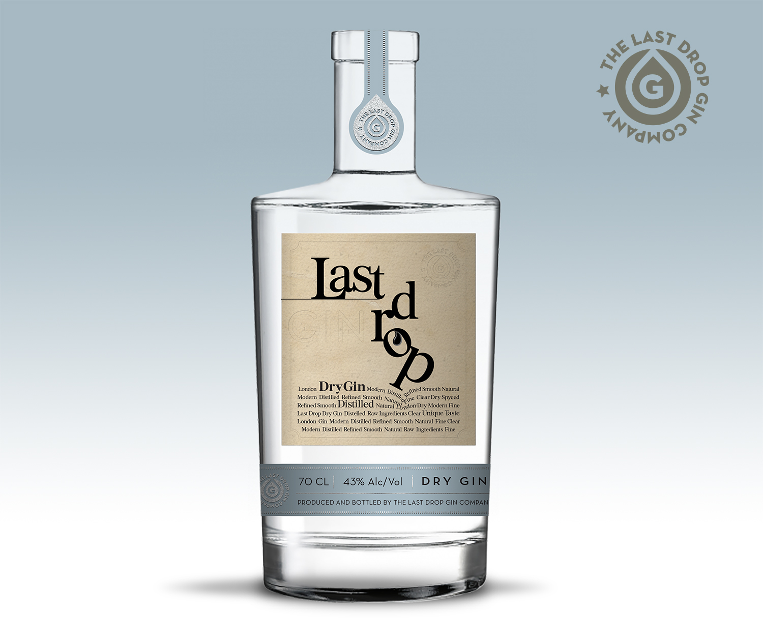 Label Design by MilM for The Last Drop Gin Company | Design #15990980