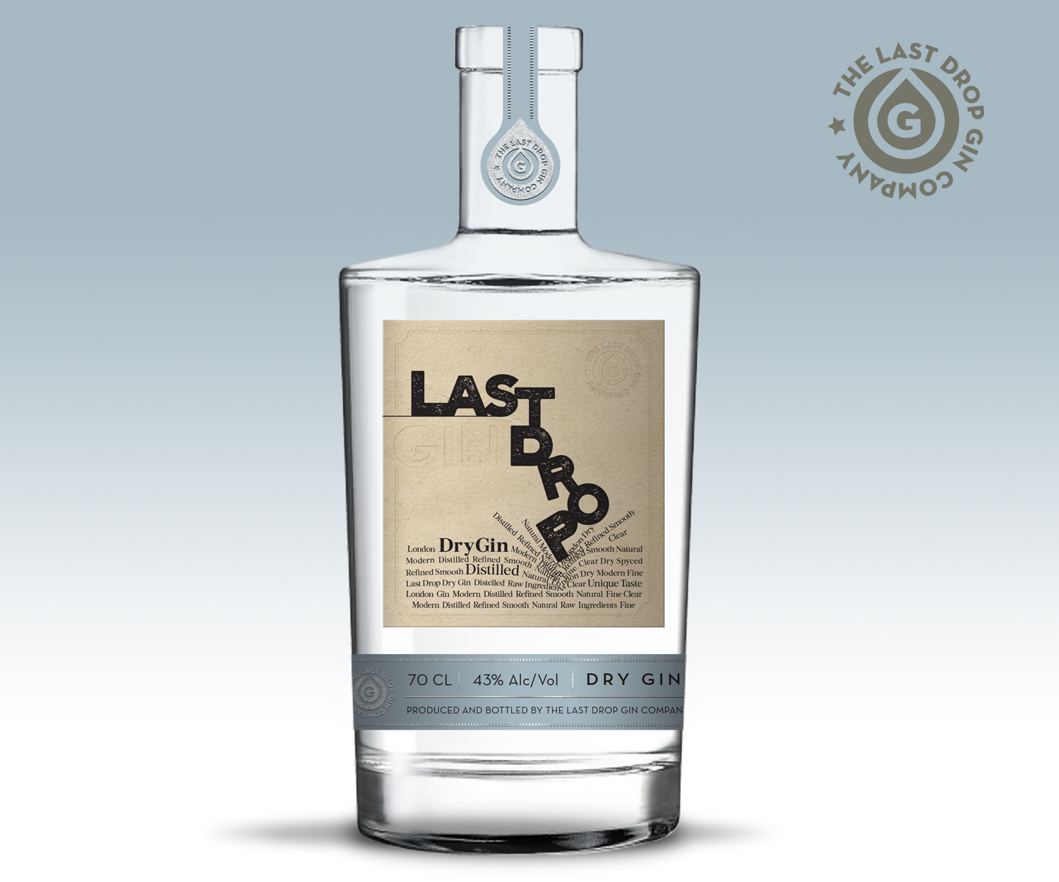 Label Design by MilM for The Last Drop Gin Company | Design #16025723
