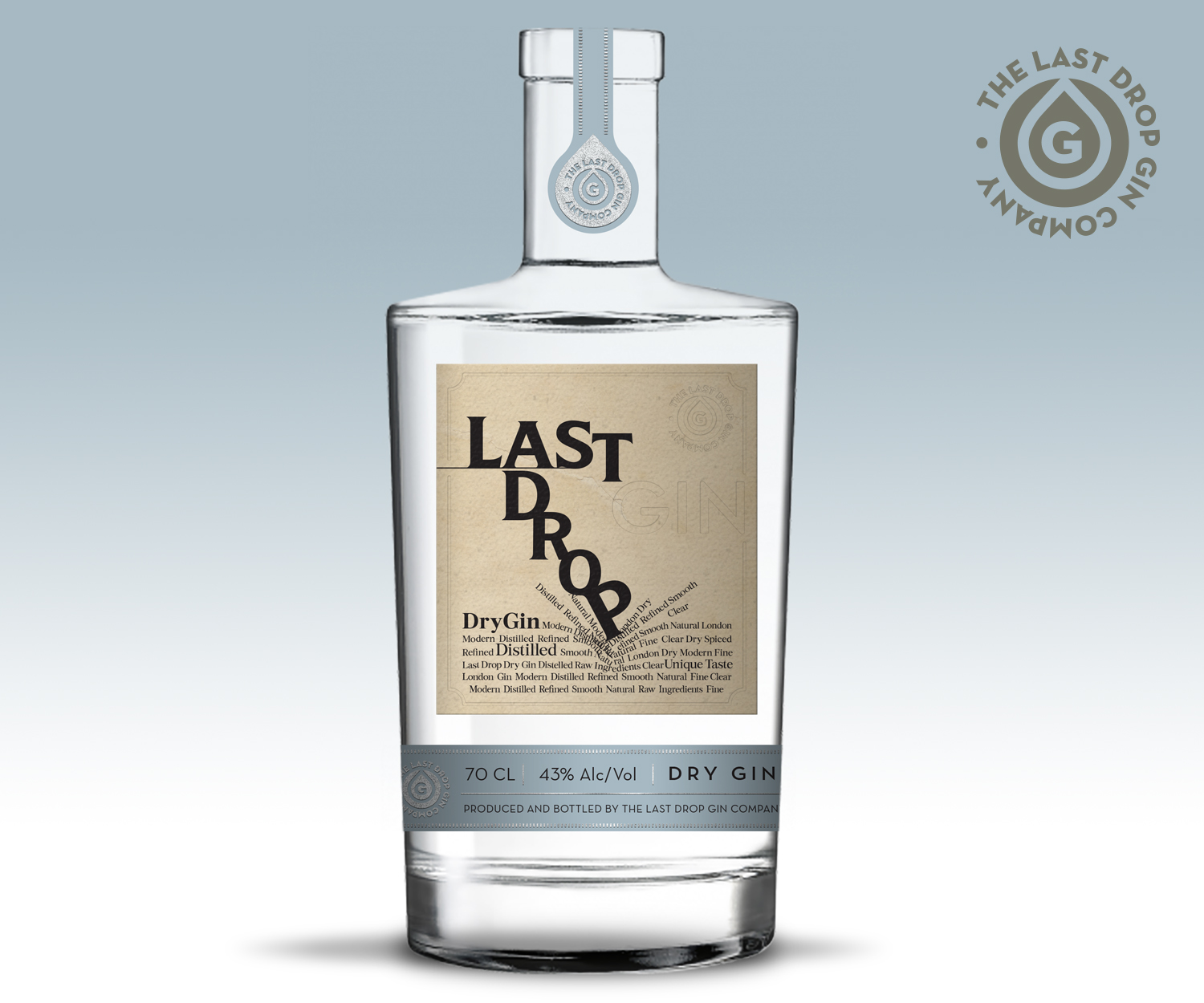 Label Design by MilM for The Last Drop Gin Company | Design #16051975
