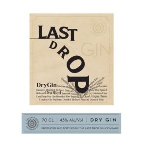 Label Design by MilM for The Last Drop Gin Company | Design: #16308072