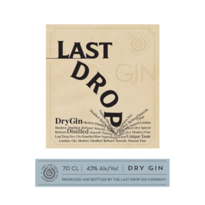 Label Design by MilM for The Last Drop Gin Company | Design: #16425618