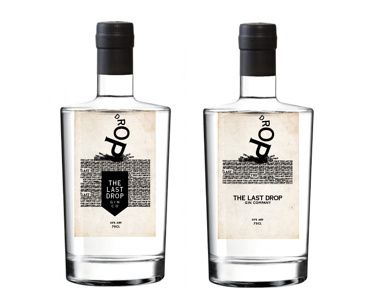 Label Design by Bittersweet for The Last Drop Gin Company | Design #16020589