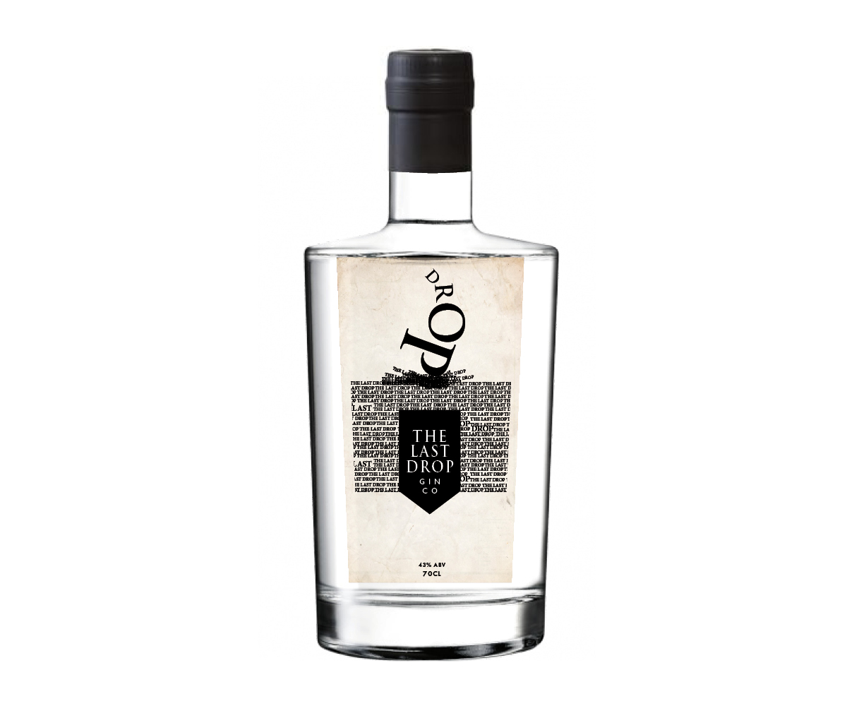 Label Design by Bittersweet for The Last Drop Gin Company | Design #16040680