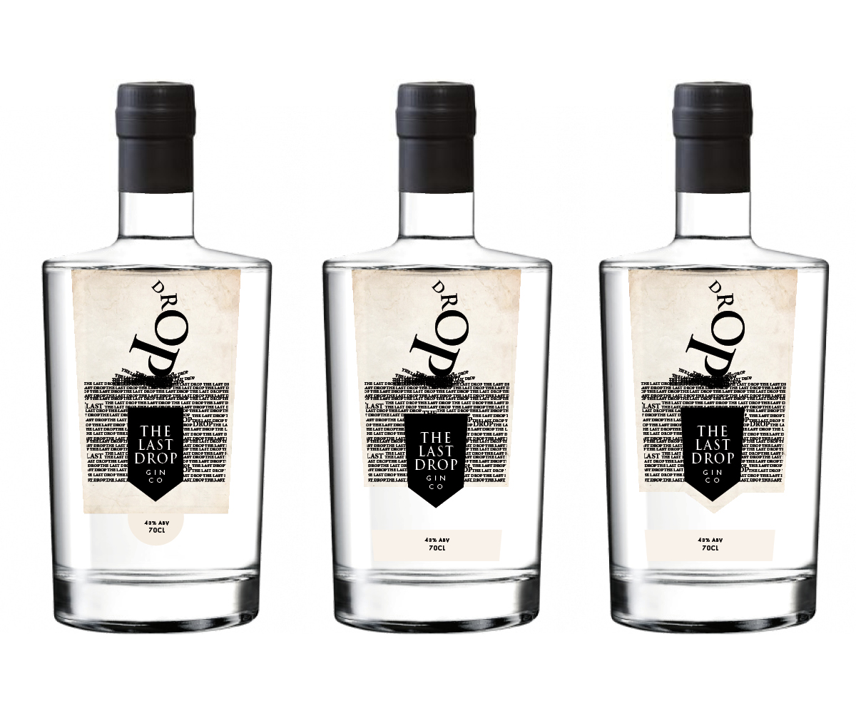 Diseño de Etiqueta por Bittersweet para The Last Drop Gin Company | Diseño #16059135