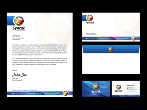 Stationery Design by SL Designer for Syntak Software Development, LLC | Design: #15874428