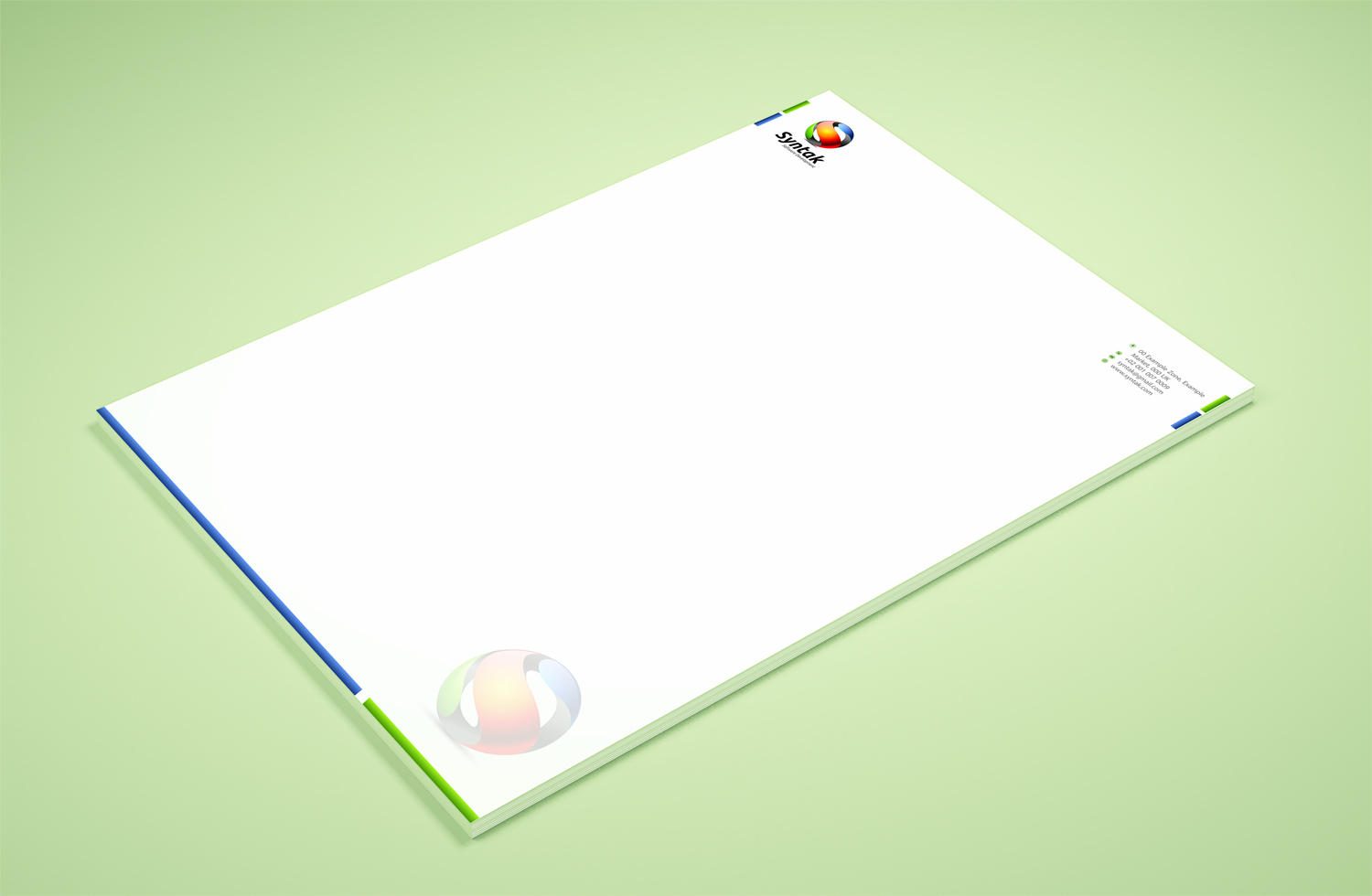 Stationery Design by Petter Goms for Syntak Software Development, LLC | Design #15877005