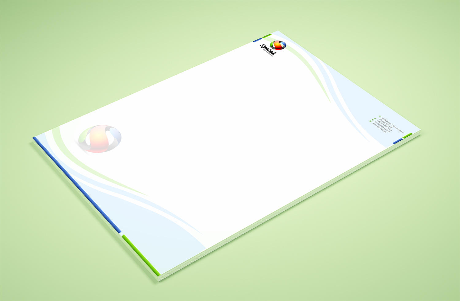 Stationery Design by Petter Goms for Syntak Software Development, LLC | Design #15877105