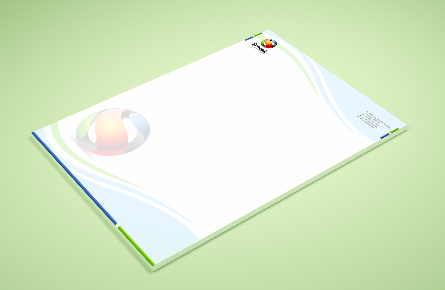 Stationery Design by Petter Goms for Syntak Software Development, LLC | Design #15877106