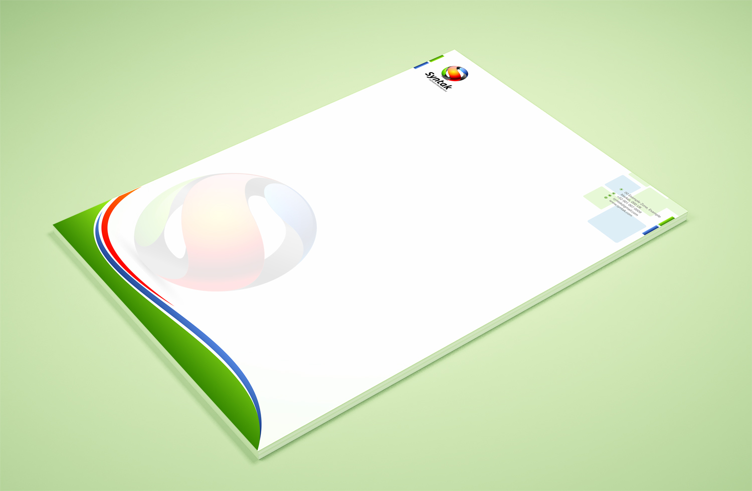 Stationery Design by Petter Goms for Syntak Software Development, LLC | Design #15877778