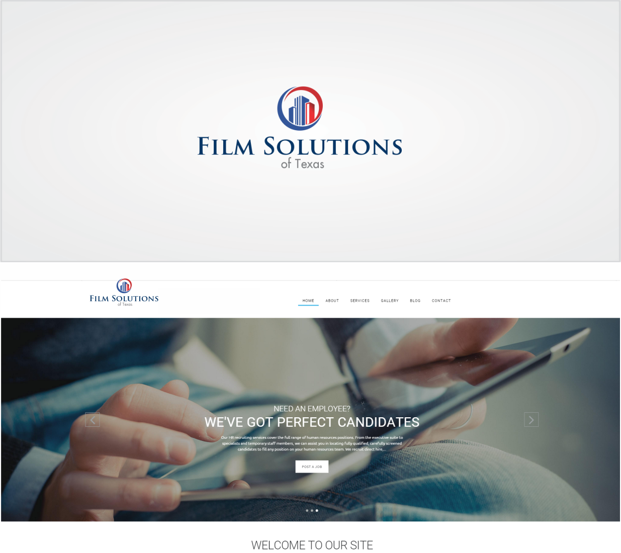 Logo Design by Paulsein for Film Solutions LLC | Design #15897177