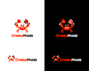 Crabby maids | Diseño de Logo por MrBranding