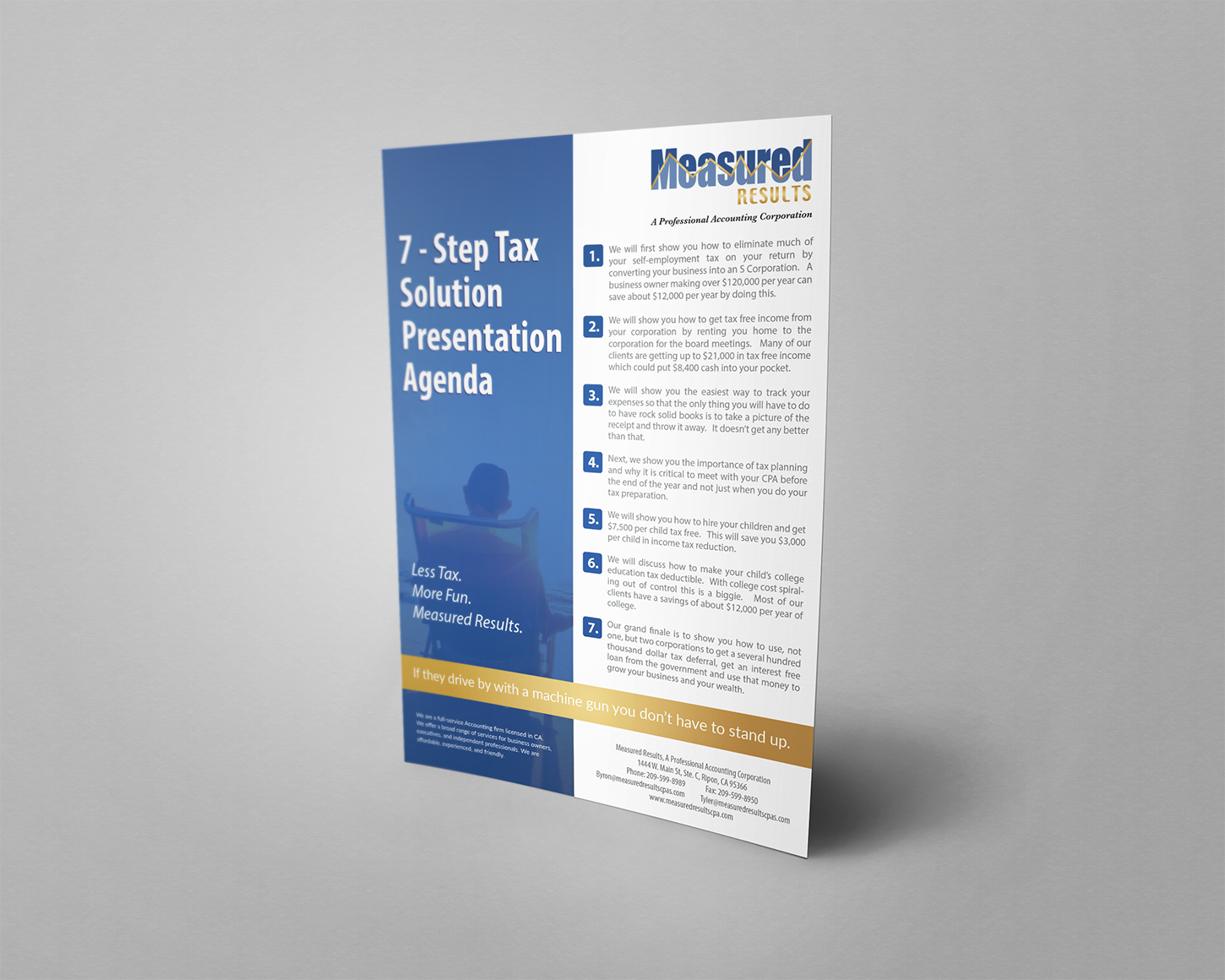 Flyer Design by Alexandar for Measured Results | Design #15900489