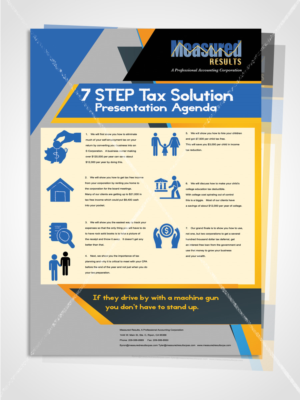 Flyer Design by Vicez for Measured Results | Design: #15871391
