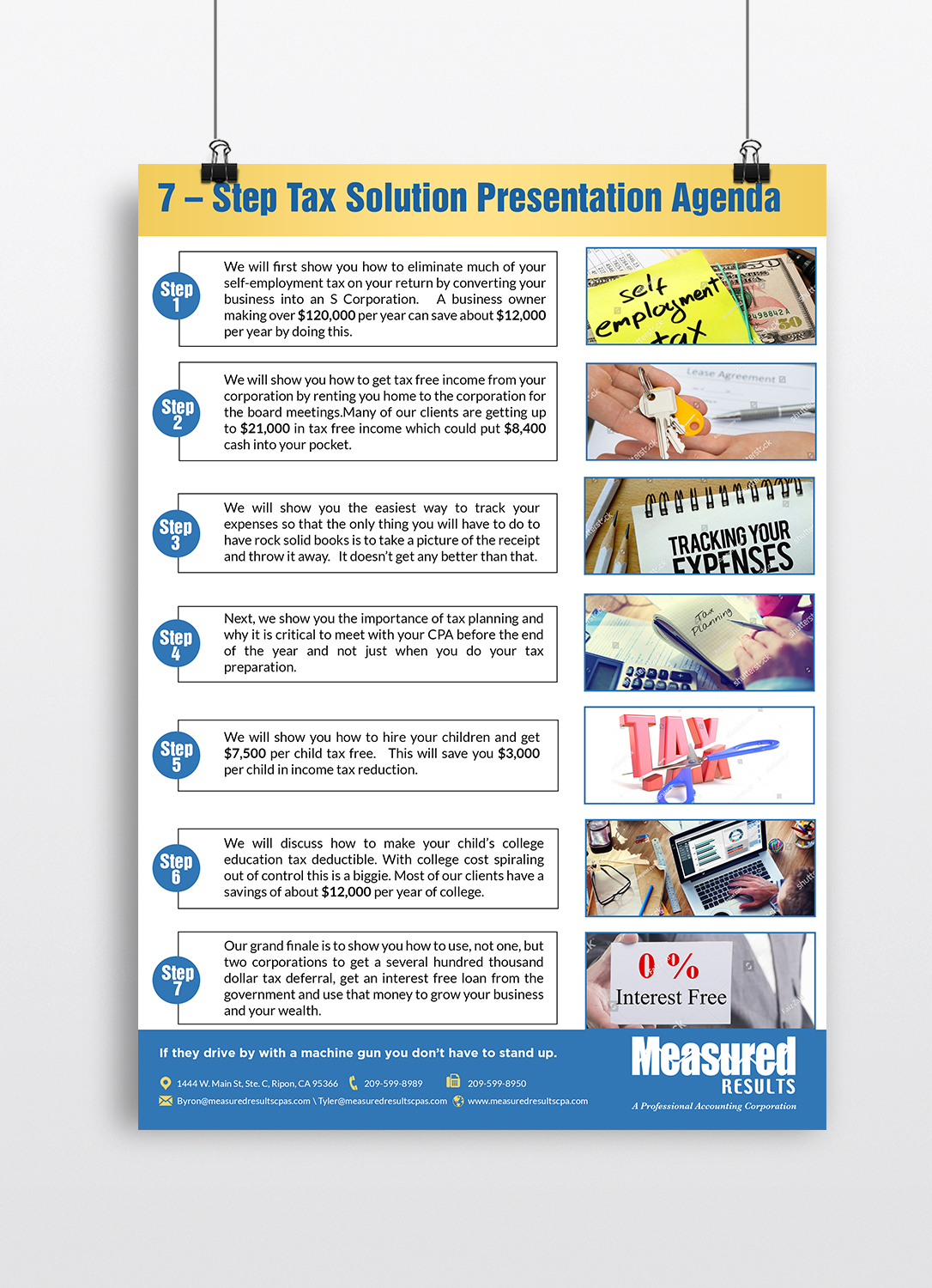 Flyer Design by aspiremedia for Measured Results | Design #15894117