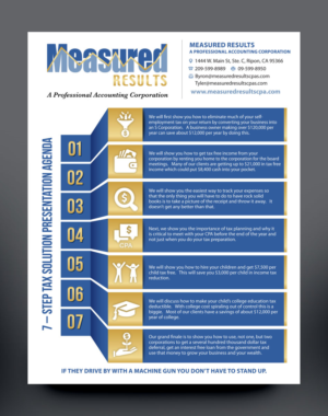 Flyer Design by rkailas for Measured Results | Design: #15920353