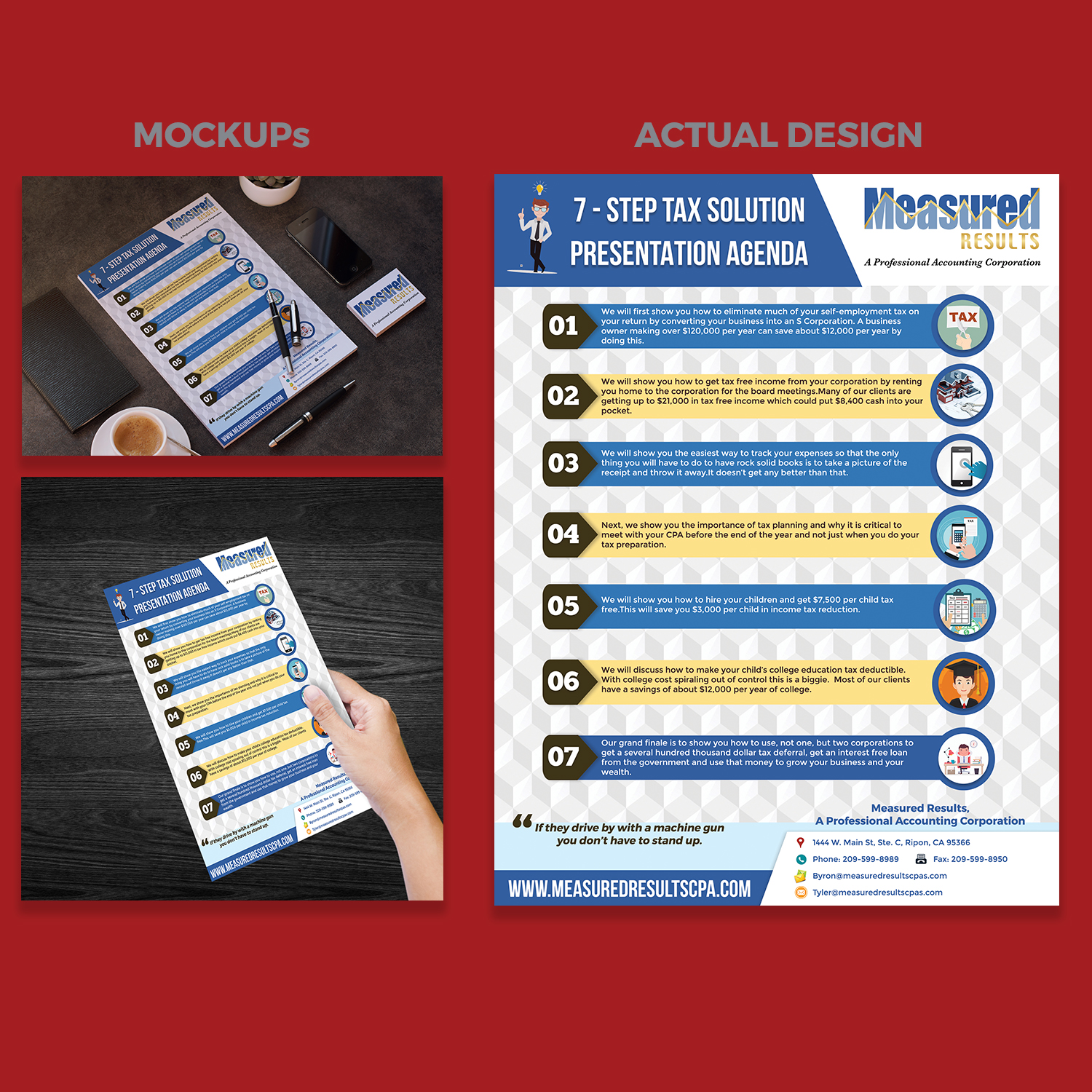 Flyer Design by Venkat for Measured Results | Design #15921036