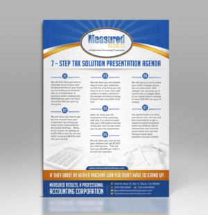 Diseño de Flyer por SAI DESIGNS para Measured Results | Diseño #15890749