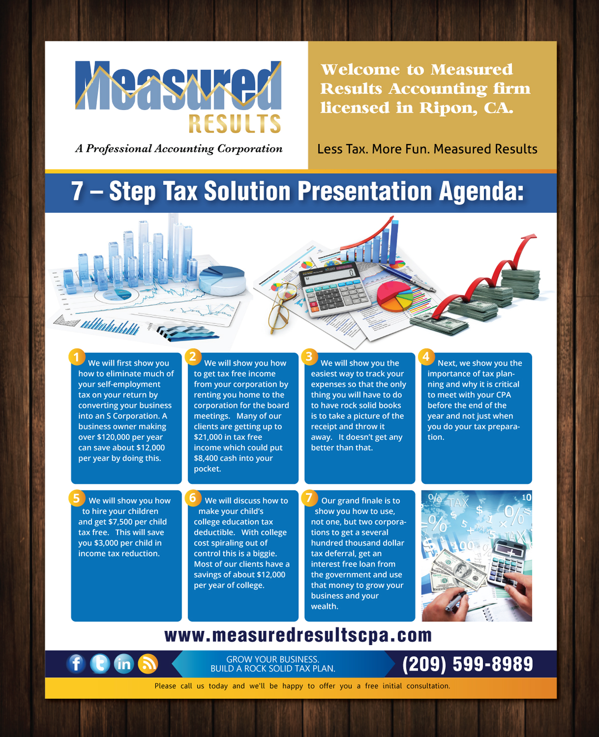 Flyer Design by meet007 for Measured Results | Design #15890228