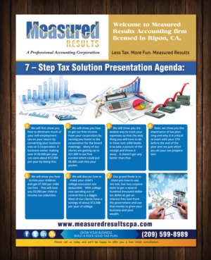 Flyer Design by meet007 for Measured Results | Design: #15890228