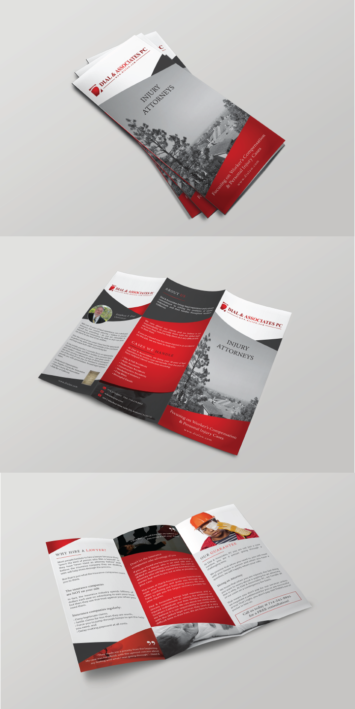 Flyer Design by alex989 for Dial & Associates PC | Design #15931990