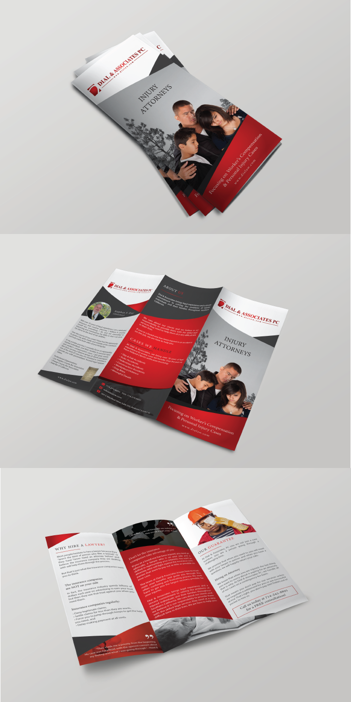 Design de Flyer par alex989 pour Dial & Associates PC | Design #15931991