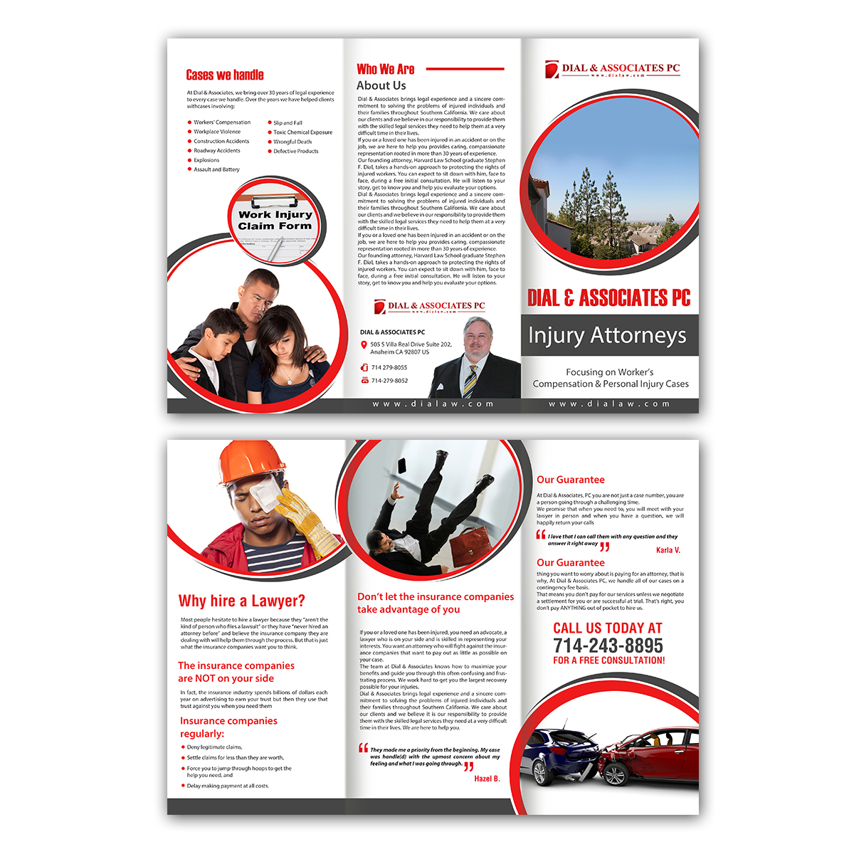 Flyer Design by Deepak_9_Malhotra for Dial & Associates PC | Design #15906403