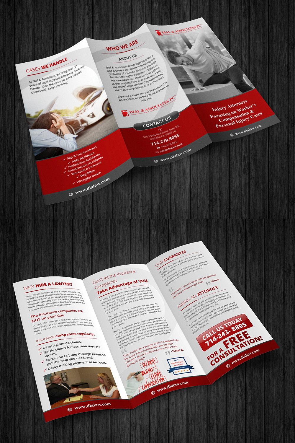 Flyer Design by ecorokerz for Dial & Associates PC | Design #15898159