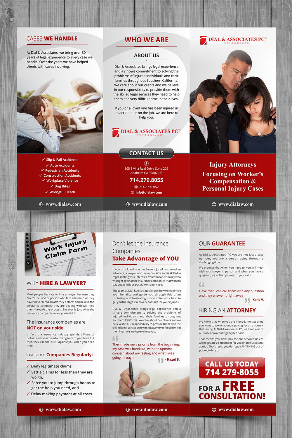 Flyer Design by ecorokerz for Dial & Associates PC | Design #15907465