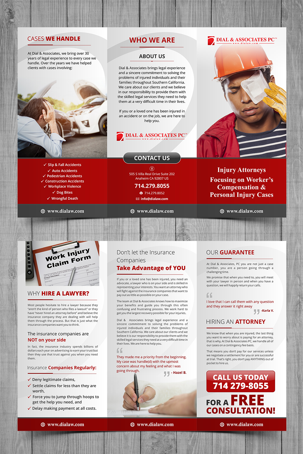 Flyer Design by ecorokerz for Dial & Associates PC | Design #15907466