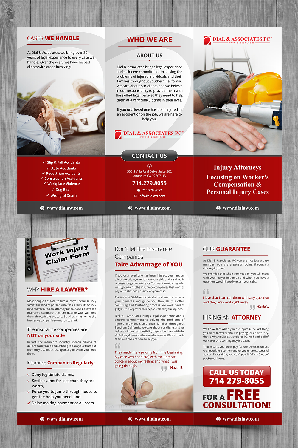 Flyer Design by ecorokerz for Dial & Associates PC | Design #15907467