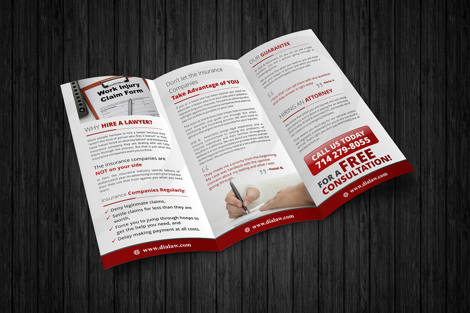 Flyer Design by ecorokerz for Dial & Associates PC | Design #15907468