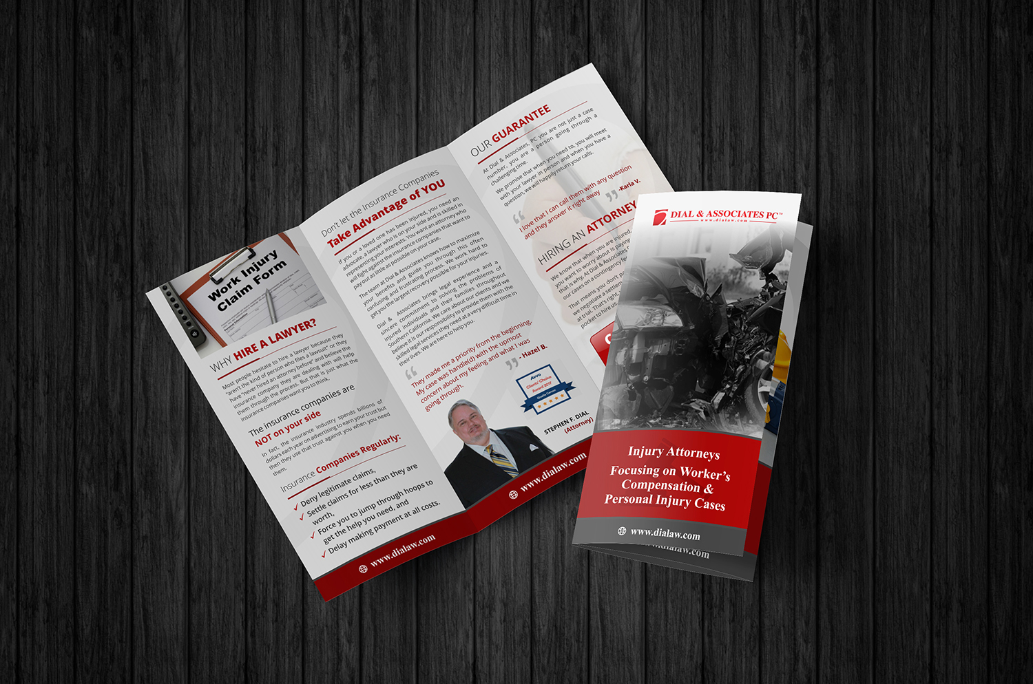 Flyer Design by ecorokerz for Dial & Associates PC | Design #15924276