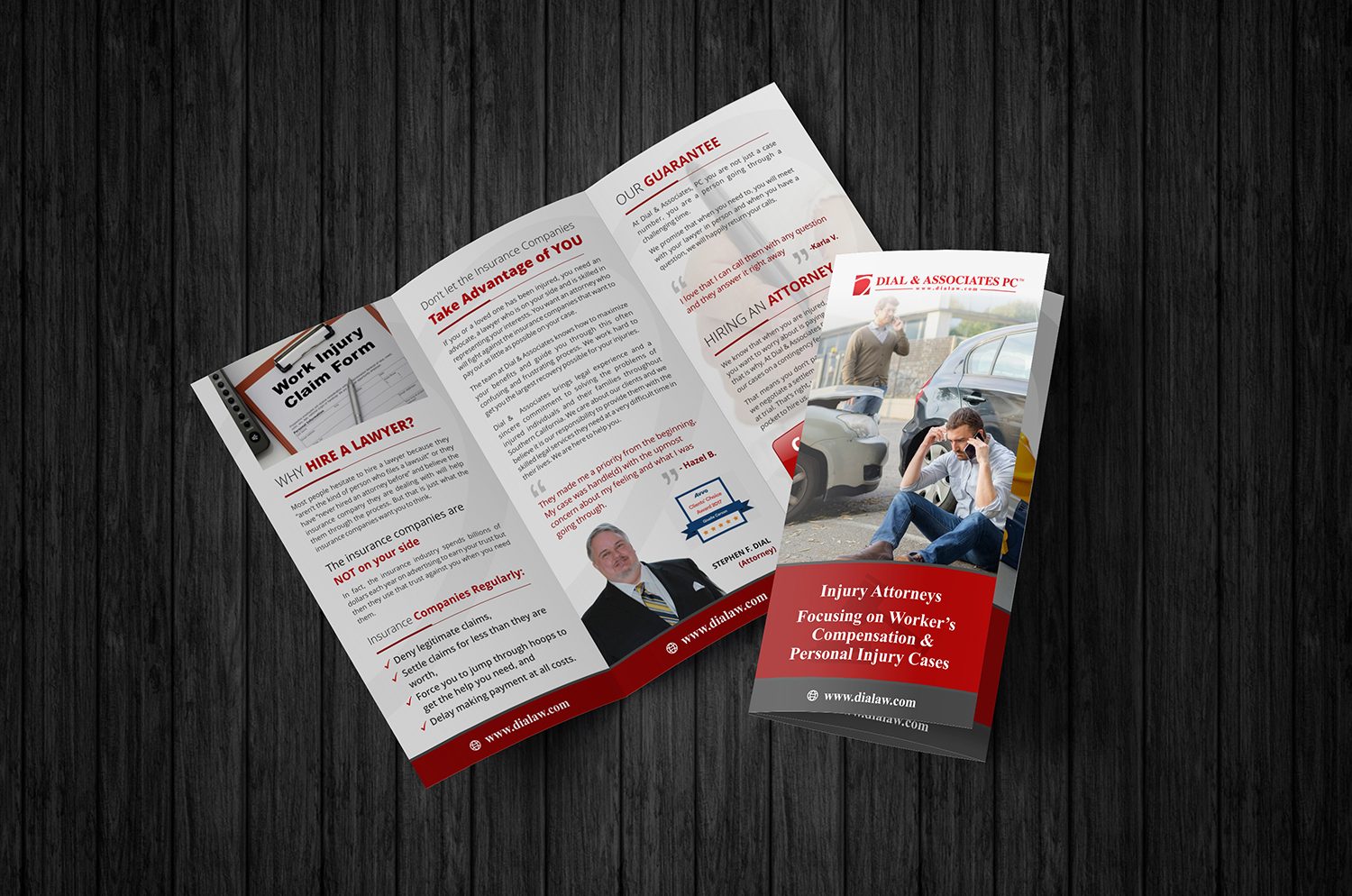 Flyer Design by ecorokerz for Dial & Associates PC | Design #15924277