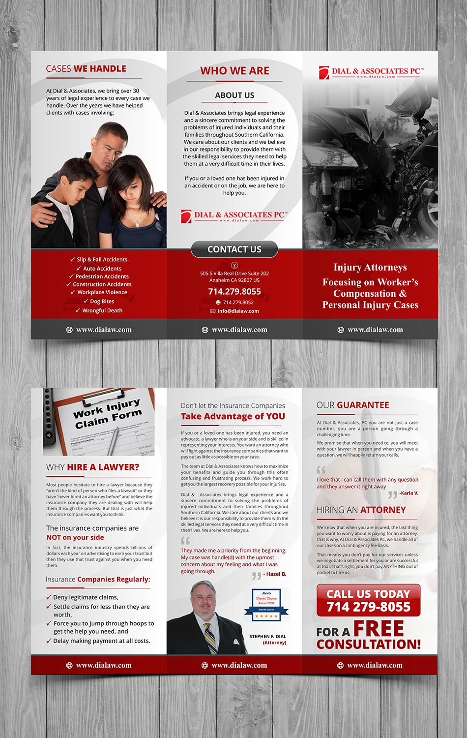 Flyer Design by ecorokerz for Dial & Associates PC | Design #15924308