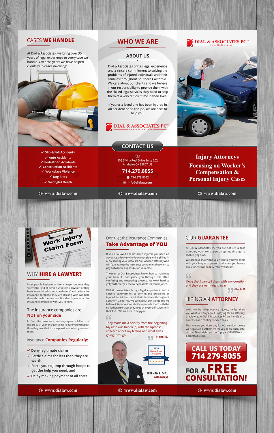 Flyer Design by ecorokerz for Dial & Associates PC | Design #15924310
