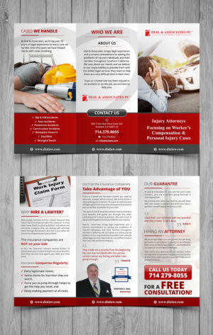 Law Office brochure for new and prospective clients | Diseño de Flyer por ecorokerz