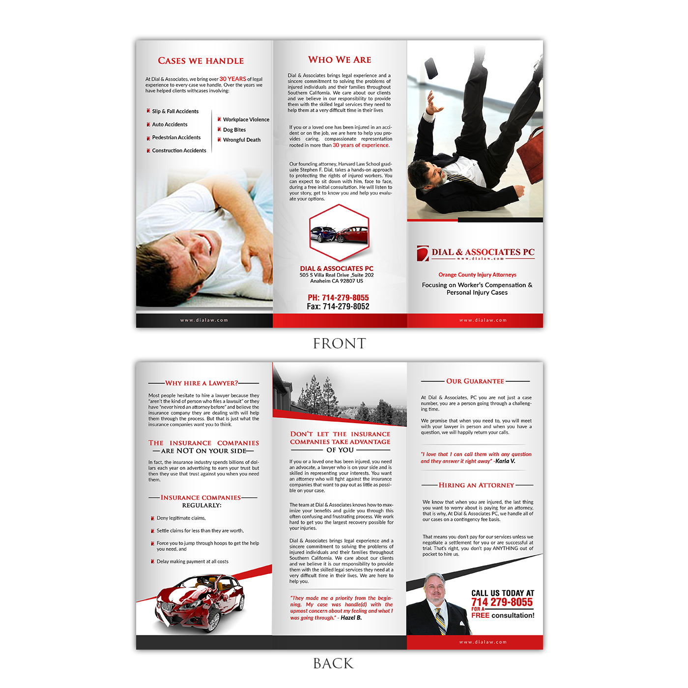 Flyer Design by SAI DESIGNS for Dial & Associates PC | Design #15892636