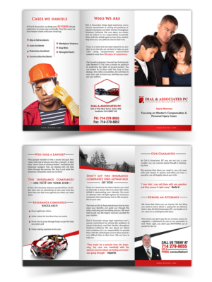 Flyer-Design von SAI DESIGNS für Dial & Associates PC | Design: #15908648