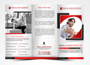Flyer Design by SAI DESIGNS for Dial & Associates PC | Design: #15940758