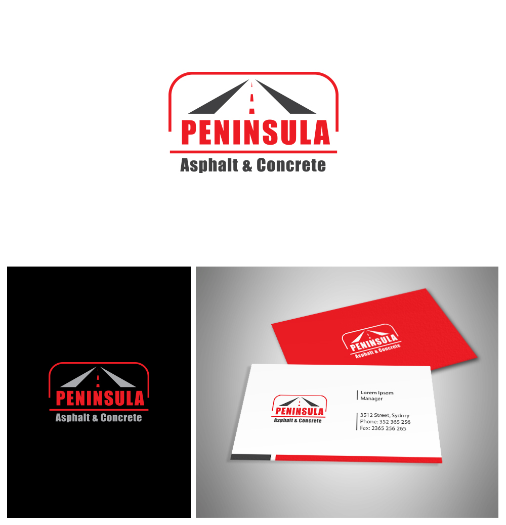 Design de Logo par Deziners Zone pour Peninsula asphalt and concrete  | Design #15891045
