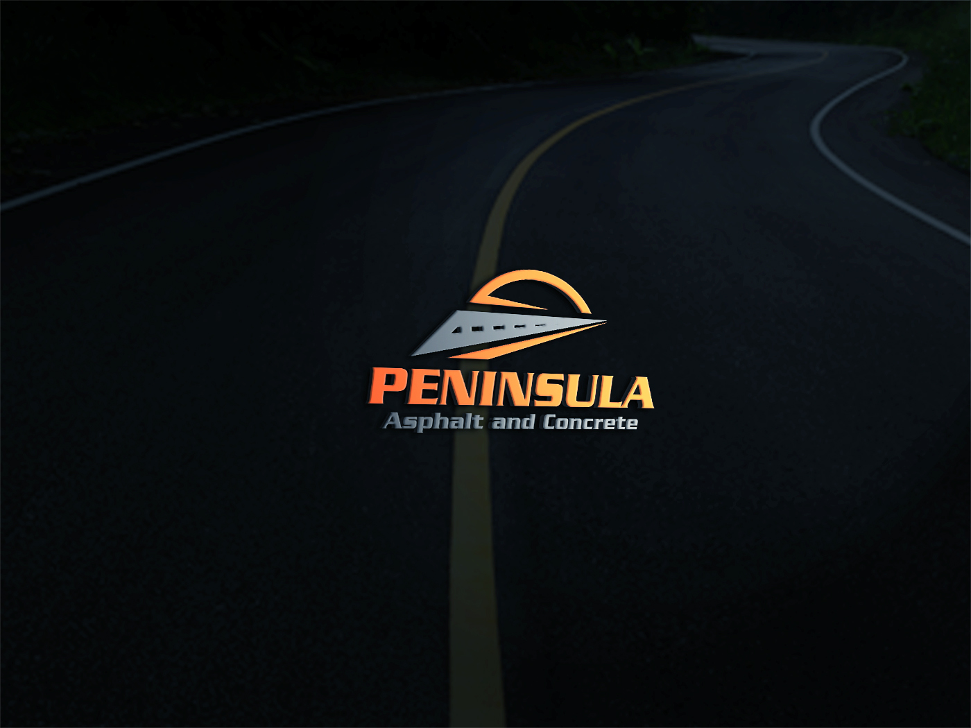 Logo Design by Deziners Zone for Peninsula asphalt and concrete  | Design #15891054